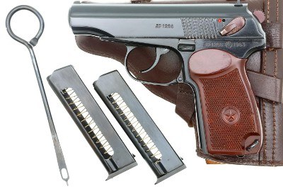 Russian Izhevsk Makarov Pistol, Matching Rig, dated 1963, 1266, FB00361 - Image 1 of 16
