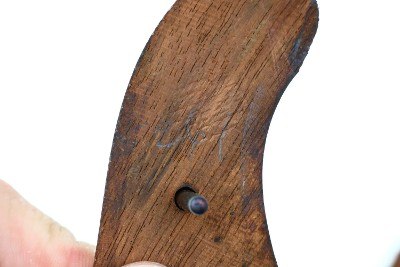 Remington New Model SA Nickeled Belt Revolver, ANTIQUE, 5261, O-186 - Image 11 of 11