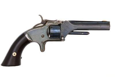 S&W Model 1 Second Issue Revolver, Factory Letter, ANTIQUE, 17133, O-139 - Image 2 of 14