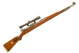 Mauser K98k Long Side Rail Gustloff WWII Sniper Rifle, 45079, FB01739 - Image 1 of 24