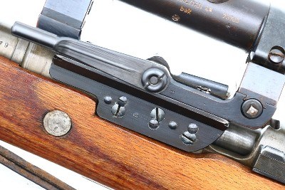 Mauser K98k Long Side Rail Gustloff WWII Sniper Rifle, 45079, FB01739 - Image 3 of 24