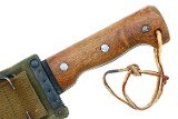 U.S. Legitimus Collins & Co. 1944 USN Machete with Scabbard, X-446 - Image 9 of 12