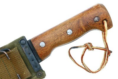 U.S. Legitimus Collins & Co. 1944 USN Machete with Scabbard, X-446 - Image 9 of 12