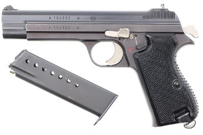 SIG P49 P210 Swiss Military Pistol, A194392, FB00028 - Image 1 of 12