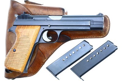 SIG P49 Early Swiss Pistol Military Rig, A103174, FB00296 - Image 2 of 18