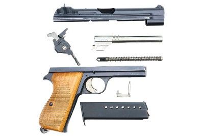 SIG P49 Early Swiss Pistol Military Rig, A103174, FB00296 - Image 4 of 18