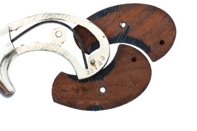 Colt Third Model (Thuer) Derringer, .41 RF, Nickeled, 36783, O-145 - Image 9 of 9