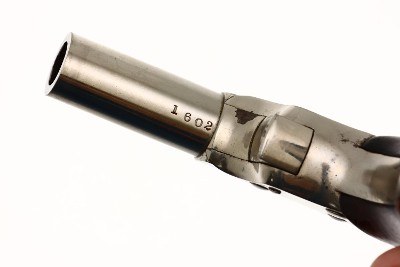Remington No. 2 Vest Pocket Pistol, Nickel, .41RF, ANTIQUE, 1602, O-166 - Image 7 of 13