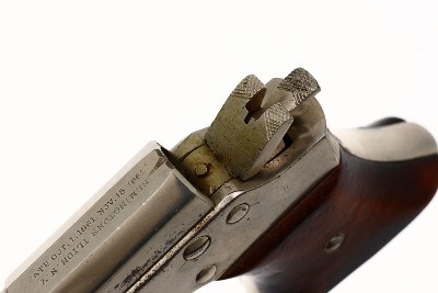 Remington No. 2 Vest Pocket Pistol, Nickel, .41RF, ANTIQUE, 1602, O-166 - Image 8 of 13