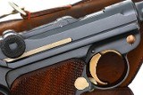 DWM 1906 Swiss Military Luger, Cross-in-Sunburst, Holster, 6919, FB02377 - Image 19 of 23