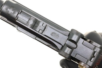 DWM 1906 Swiss Military Luger, Cross-in-Sunburst, Holster, 6919, FB02377 - Image 4 of 23