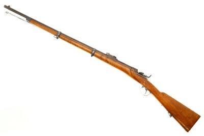 Werndl Austrian 1873/77, Rotary Block Military Rifle, 322, O-228 - Image 2 of 22