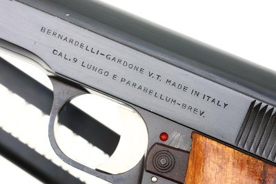Bernadelli UB 9mm Lungo Experimental pistol, 56, FB00620 - Image 2 of 13