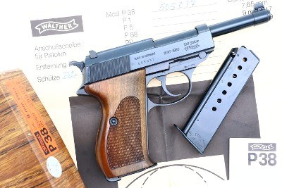 Walther, P38, NIB, 100 Yr Commemorative, 505037, FB02533 - Image 2 of 10