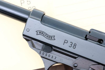 Walther, P38, NIB, 100 Yr Commemorative, 505037, FB02533 - Image 4 of 10
