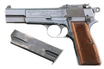 FN High Power Pistol, WWII German, WaA140, 141307, FB01444 - Image 8 of 9