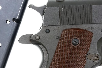 Ithaca 1911 A1 US Military Double Stamp Pistol, 1213205, FB02231 - Image 10 of 13