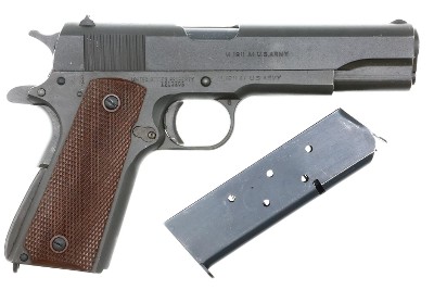 Ithaca 1911 A1 US Military Double Stamp Pistol, 1213205, FB02231 - Image 2 of 13