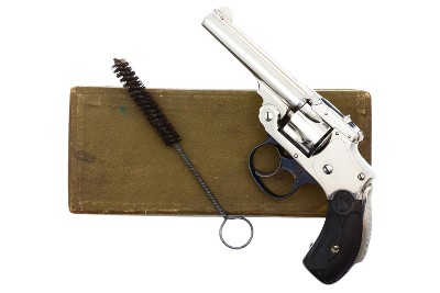 S&W 32 Departure Revolver, SN: 17, Nickel, Boxed, ANTIQUE, 17, FB01568 - Image 1 of 15