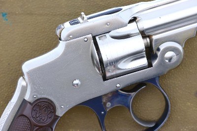 S&W 32 Departure Revolver, SN: 17, Nickel, Boxed, ANTIQUE, 17, FB01568 - Image 4 of 15