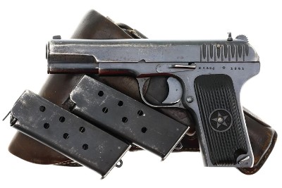 Russian Tokarev WWII Military Rig, Capture Paper, H498, FB01703 - Image 1 of 11