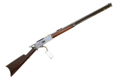 Winchester 1876 2nd Model Lever Action Rifle, 8195, O-234 - Image 3 of 23