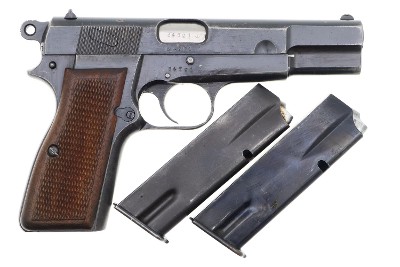 FN High Power Pistol, Late WWII German Military, WaA140, 84721a, FB01466 - Image 2 of 15