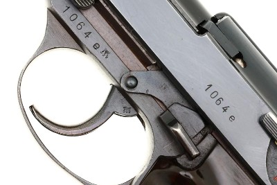 Walther P38 ac 41 All Matching German WWII Military Pistol, 1064e, FB01636 - Image 9 of 14