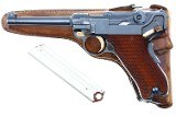 1900 DWM Swiss Military WIDE TRIGGER Luger, Holster, 4608, FB00325