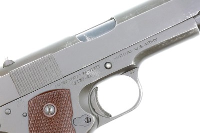 Colt 1911A1, US Military WWII Pistol, Holster, 1176428, FB01944 - Image 4 of 14
