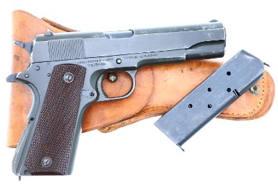 Colt 1911A1, US Military WWII Pistol, Holster, 1176428, FB01944 - Image 3 of 14