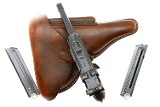 Mauser 1937 S/42 German Army WWII Luger Pistol Rig, 359k, FB01575 - Image 8 of 20