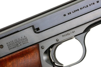 S&W Model 41 (no suffix), Extendable Front Sight, .22LR, A133477, FB02527 - Image 4 of 9