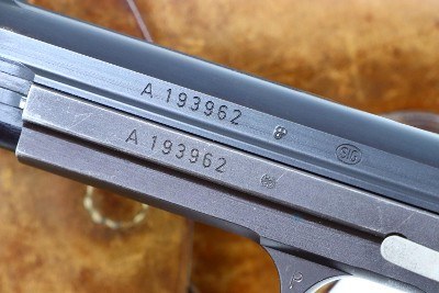 SIG, P49, Swiss Military, Matte Finish, Holster, A193962, FB00246 - Image 9 of 15