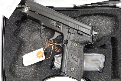 SIG Sauer P229, Geneva Police, Test Target, NIB, AL13724, FB00271 - Image 1 of 8