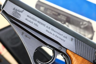 Mauser HSc Postwar Pistol, .32 ACP, Boxed w/ Literature, 00.1698, FB02475 - Image 2 of 13
