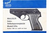Mauser HSc Postwar Pistol, .32 ACP, Boxed w/ Literature, 00.1698, FB02475 - Image 13 of 13