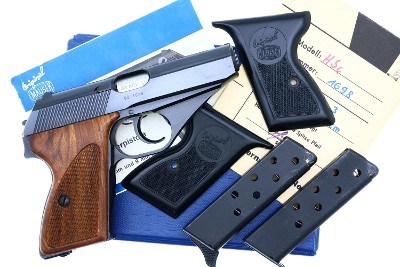 Mauser HSc Postwar Pistol, .32 ACP, Boxed w/ Literature, 00.1698, FB02475 - Image 3 of 13