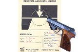 Mauser HSc Postwar Pistol, .32 ACP, Boxed w/ Literature, 00.1698, FB02475 - Image 7 of 13