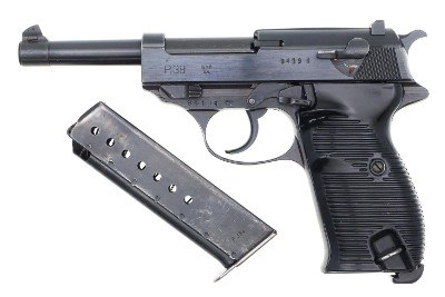 Mauser P38, byf 44, WWII German military, all matching, 9419q, FB01497 - Image 1 of 10
