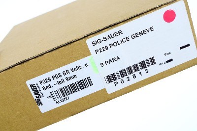 SIG Sauer, P229, Geneva Police, Test Target, NIB, AL13727, FB00268 - Image 8 of 9