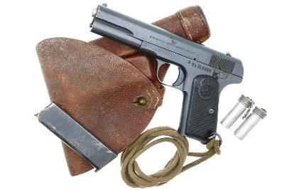 Husqvarna 1907 Swedish Military Pistol, Holster, 47921, FB02461 - Image 1 of 18