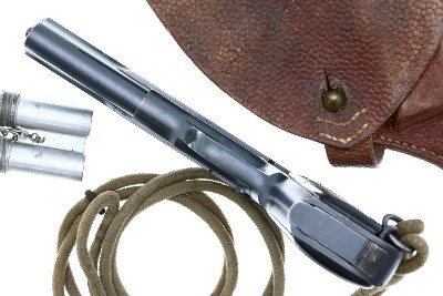 Husqvarna 1907 Swedish Military Pistol, Holster, 47921, FB02461 - Image 5 of 18