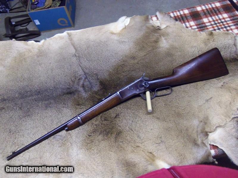 Winchester 1892 saddle ring carbine SRC 3840 Button Mag Shotgun Butt