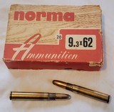 9.3x62 Mauser Norma - 1 of 2