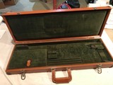 Leather 2 barrel set hard case - 1 of 9