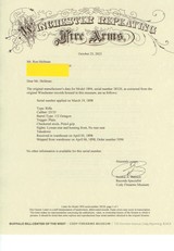 Antique Special Order Winchester 1894, 25-35, half oct, takedown, PG, xxx, checkered 85% - 15 of 15