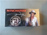 Winchester 44-40 JOHN WAYNE COMMEMORATIVE AMMO 50rds NEW BOX LIMITED - 1 of 2