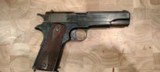 WWI issued Colt 1911 US Army Model of 1911, MFG 1918, WW I issued