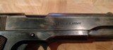 WWI issued Colt 1911 US Army Model of 1911, MFG 1918, WW I issued - 4 of 12